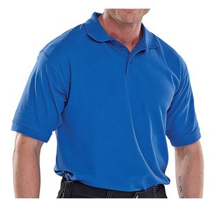 Beeswift Click Premium PK Short Sleeve Polo Shirt Royal Blue 3XL CPPKSR3XL