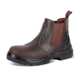Beeswift Click S3 Pur Safety Dealer Boots 1Pr Brown 10.5 CTF42BR10.5