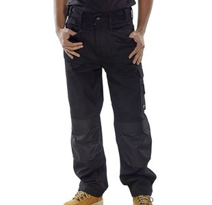 Beeswift Click Premium Multipurpose Trousers Black 30T CPMPTBL30T
