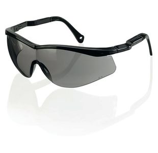 Beeswift Colorado Safety Spectacles Grey Lens Black Frame BBCSS2GY