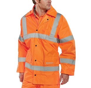 Beeswift High Visibility EN471 Lightweight Jacket Orange M TJ8ORM