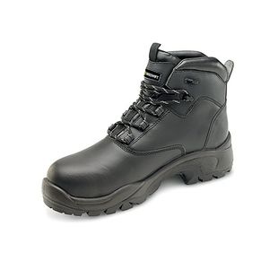 Beeswift PU Rubber Composite Toe Cap and Sole Protection S3 Safety Boots 1Pr Black 5 CF65BL05