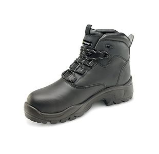 Beeswift PU Rubber Composite Toe Cap and Sole Protection S3 Safety Boots 1Pr Black 6 CF65BL06