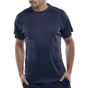 Beeswift Lightweight T-Shirt Navy Size 4XL BCTSN4XL
