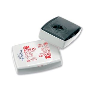 3M Particulate Filter 6035 P3 R White (Pack of 20) 3M 035