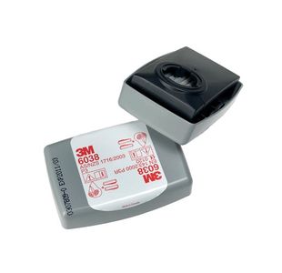 3M Particulate Filter 6038 P3 R White (Pack of 20) 3M 038