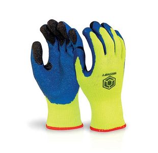 Beeswift Latex Thermo-Star Fully Dipped Gloves Saturn Yellow 11 BF3SY11