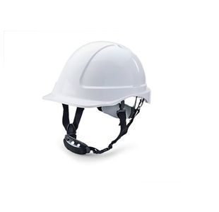 Beeswift B-Brand Reduced Peak Industrial Safety Helmet White BBSHRPW