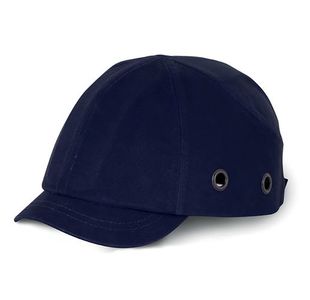 Beeswift Short Peak Safety Baseball Cap Navy Blue BBSPSBCN