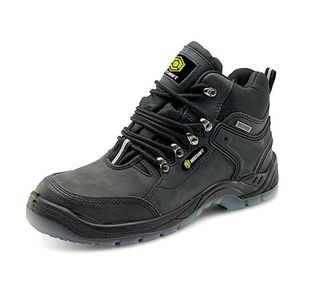 Beeswift Click Water Resistant Lace Up Steel Toe Cap S3 Hiker Boots 1Pr Black 10.5 CTF30BL10.5