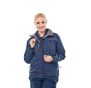Beeswift Ladies Soft Shell Jacket Navy Blue Medium LSSJNM