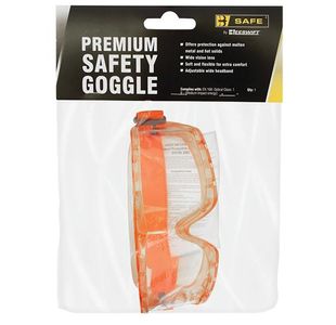 Beeswift Premium Safety Goggles Amber BS092AF