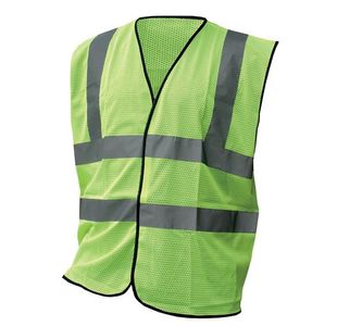 Beeswift High Visibility Mesh Vest Saturn Yellow 4XL HVMWSY4XL