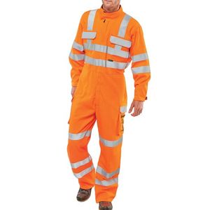 Beeswift ARC Compliant RIS Coverall Orange 38 CARC153OR38