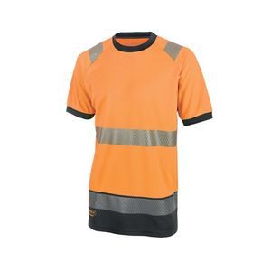 Beeswift High Visibility Short Sleeve T-Shirt Orange/Black M HVTT001ORBLM