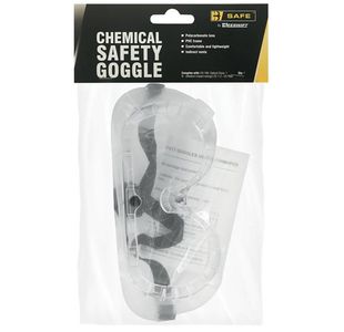 Beeswift B-Brand Chemical Safety Goggles Clear BS097