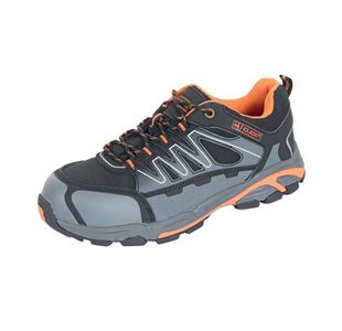 Beeswift S3 Composite Water Resistant Lace Up Trainers 1Pr Black/Orange 13 CF2913