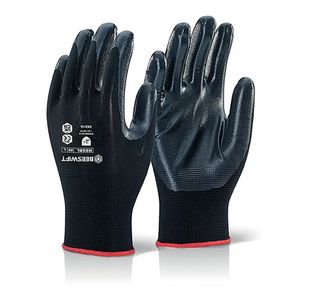 Beeswift Nite Star Gloves Black 9 NSGBL09