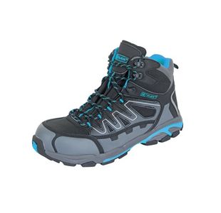 Beeswift Hiker S3 Safety Boots 1 Pair Composite Black/Blue 6 CF35B06