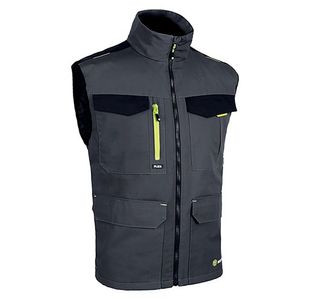Beeswift Flexworkwear Gilet Two Tone Grey/Black 5XL SFBWGYBL5xL