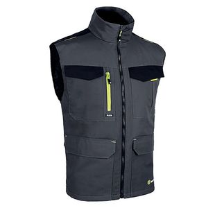 Beeswift Flexworkwear Gilet Two Tone Grey/Black M SFBWGYBLM