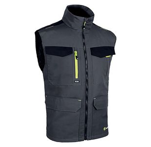Beeswift Flexworkwear Gilet Two Tone Grey/Black S SFBWGYBLS
