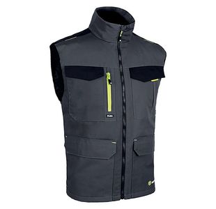 Beeswift Flexworkwear Gilet Two Tone Grey/Black XS SFBWGYBLXS
