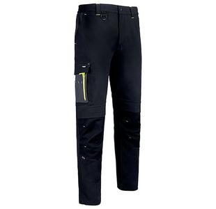Beeswift FlexWorkwear Trousers Black/Grey 30R SFTBLGY30R