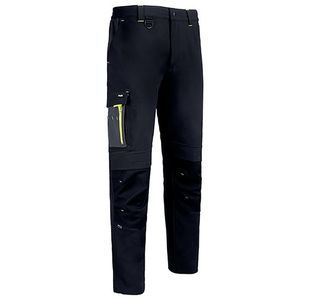 Beeswift FlexWorkwear Trousers Black/Grey 34R SFTBLGY34R