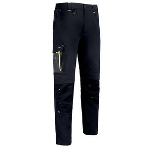Beeswift FlexWorkwear Trousers Black/Grey 46S SFTBLGY46S