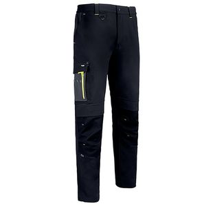 Beeswift FlexWorkwear Trousers Black/Grey 40S SFTBLGY40S