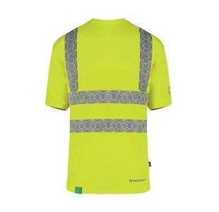 Beeswift Envirowear High Visibility Short Sleeve T-Shirt Saturn Yellow S EWCTSSYS
