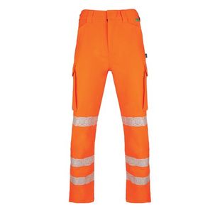 Beeswift Envirowear High Visibility Trousers Orange 28S EWCTROR28S