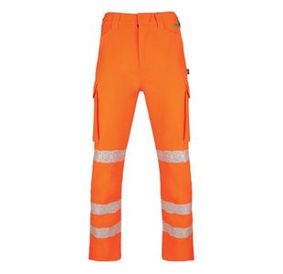 Beeswift Envirowear High Visibility Trousers Orange 32T EWCTROR32T