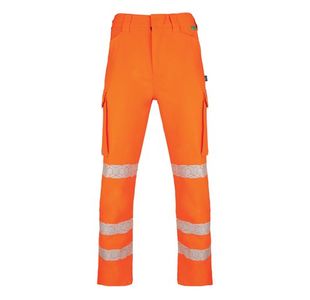 Beeswift Envirowear High Visibility Trousers Orange 34T EWCTROR34T