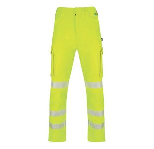 Beeswift Envirowear High Visibility Trousers Saturn Yellow 28S EWCTRSY28S