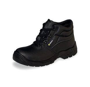 Beeswift Chukka Steel Toe Cap 4-D Ring Safety Boots 1Pr Black 7 CF57BL07