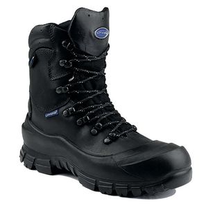 Beeswift Exploration Lace Up Water Resistant High Safety Boots 1Pr Black 6 LAV161106