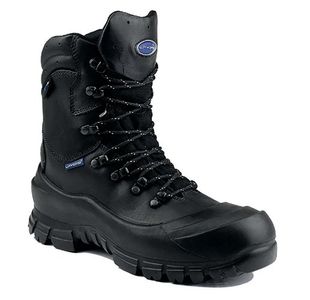 Beeswift Exploration Lace Up Water Resistant High Safety Boots 1Pr Black 12 LAV161112