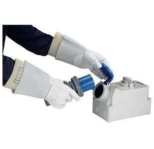 Beeswift Electrician Gloves Cover White 10 EGC10