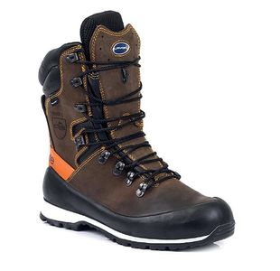 Beeswift Elite Forestry Chainsaw Protection Lace Up Boots 1Pr Brown 13 LAV167113