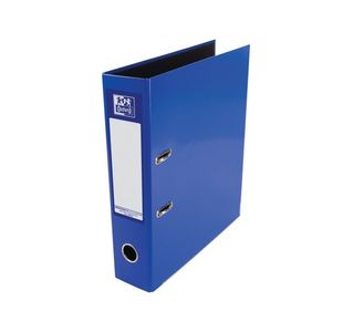 Oxford 70mm Lever Arch File Laminated A4 Blue 400107430