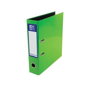 Oxford 70mm Lever Arch File Laminated A4 Green 400107389