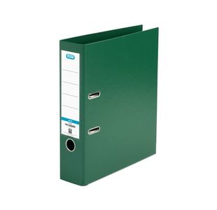 Elba 70mm Lever Arch File Plastic Green A4 100202174