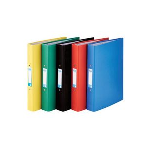 Elba 25mm Ring Binder Paper Over Board A4 Astd (10 Pack) 400033510