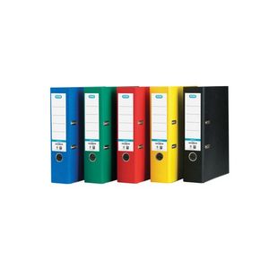 Elba Board Lever Arch File A4 Assorted (10 Pack) 100025220