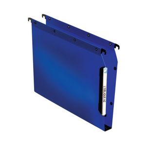 Elba Lateral File PP 30mm A4 Blue (25 Pack) 100330584