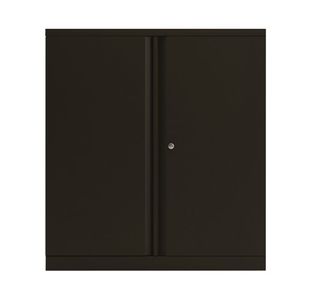 Bisley 2 Door Cupboard Empty 914x470x1000mm Black KF78711