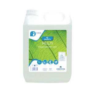 Christeyns Green'r Multi Ecological Multisurface Cleaner 5 Litre (Pack of 2) 460G