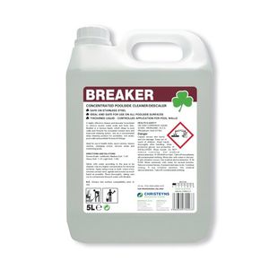 Christeyns Clover Breaker Concentrated Poolside Cleaner/Descaler 5 Litre 506